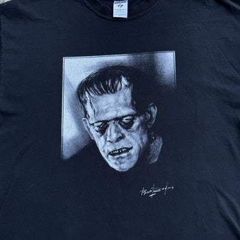 2000S FRANKENSTEIN FACE ART TEE