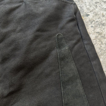 Rick Owens Runway FW19 Larry Moleskin Suede Patch Pants