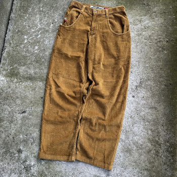 1990s JNCO JEANS LOW DOWN BAGGY CORDUROY PANTS