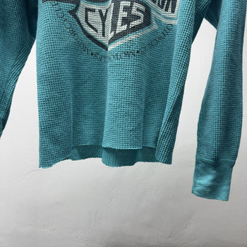 1990s Harley Davidson Faded Thermal Shirt