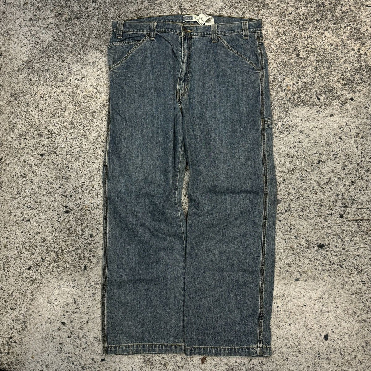 2000s LEVI'S BAGGY WIDE LEG CARPENTER DENIM SKATER JEANS