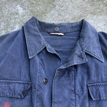 1980S FADED STENCIL CARGO WORK JACKET