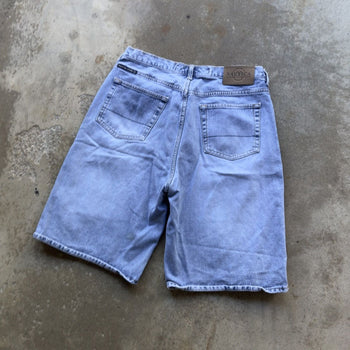 2000s NAUTICA BAGGY FADED DENIM JEAN SHORTS JORTS