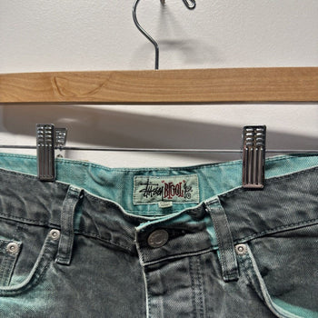 Stussy Spray Dye Big Ol Jean Shorts