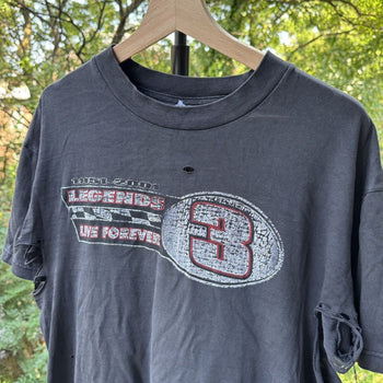 2000s NASCAR Dale Earnhardt Thrashed Paper Thin Tee