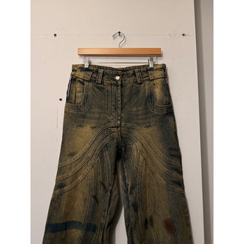 NO FAITH STUDIOS WAVE HEAVY DENIM MEDIUM 32
