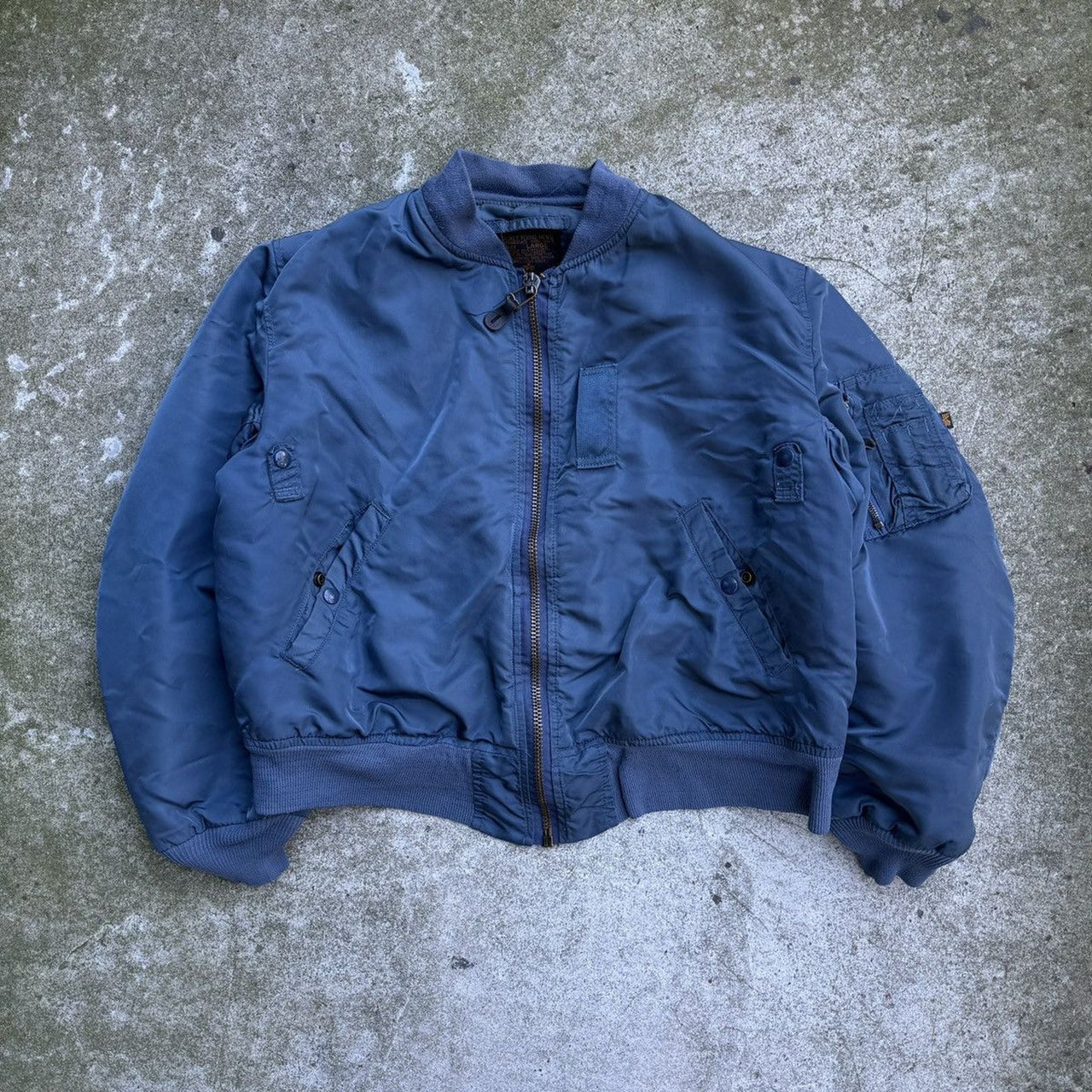 1980s US AIR FORCE MA-1 BOMBER JACKET