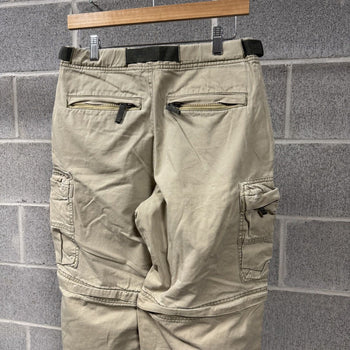 2000s Old Navy Tan Baggy Cargo Pants