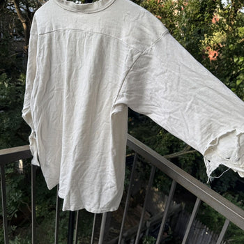 1970s Nike Block Logo Thrashed Faded Distressed Shirt Grunge