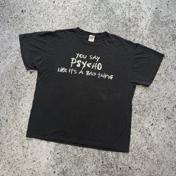 2000s Faded Psycho Tee