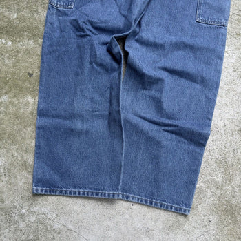 2000S CARHARTT BAGGY FADED DENIM DOUBLE KNEE JEANS