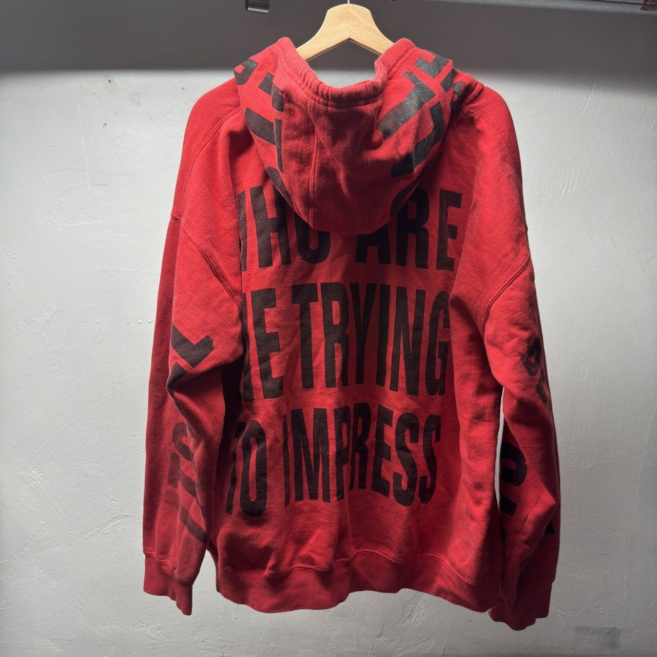 Anna Bolina Who Are We Trying To Impress Zip Up Hoodie