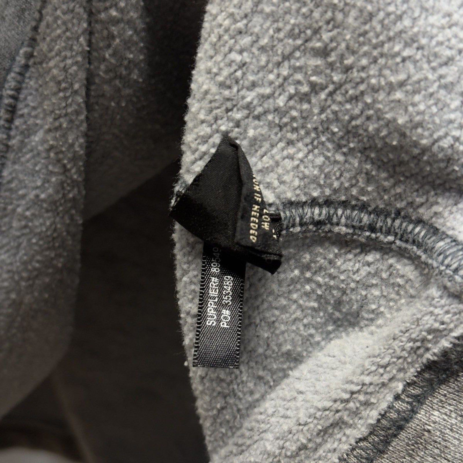 Vintage 2000s RRL Grey Henley Sweatshirt Faded