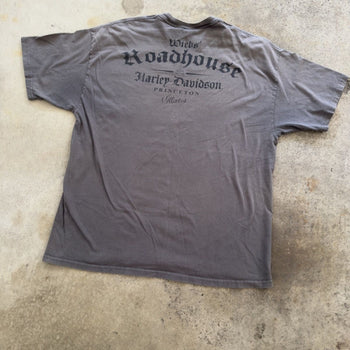 2000S HARLEY DAVIDSON FADED DRAGON LOGO TEE