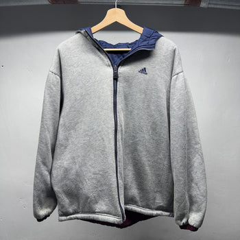 2000s Adidas Reversible Nylon Cotton Jacket