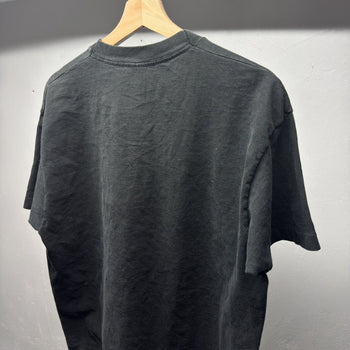1990s Faded Thrashed Blank Black Pocket Tee