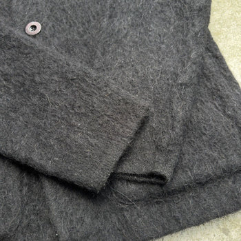 OUR LEGACY BLACK MOHAIR CARDIGAN 44