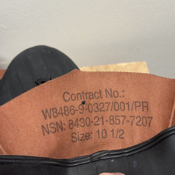 Vintage 1980s Military Combat Waterproof Boots