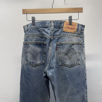Vintage 2000s Levi’s 517 Faded Distressed Bootcut Jeans
