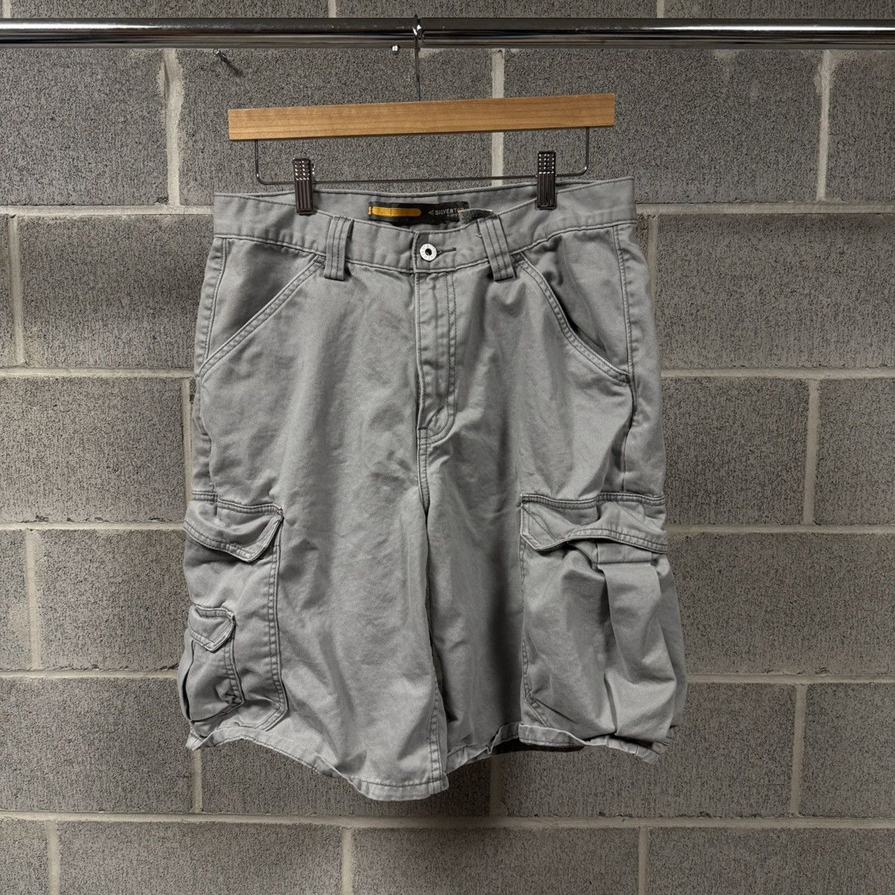 2000s Y2K Faded Levi's Silvertab Multi Cargo Shorts