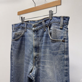 Vintage 1990s Levi's 505 Made in USA Faded Jeans