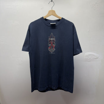 Vintage 2005 Tony Hawk Birdhouse Dragon Faded Skate Tee