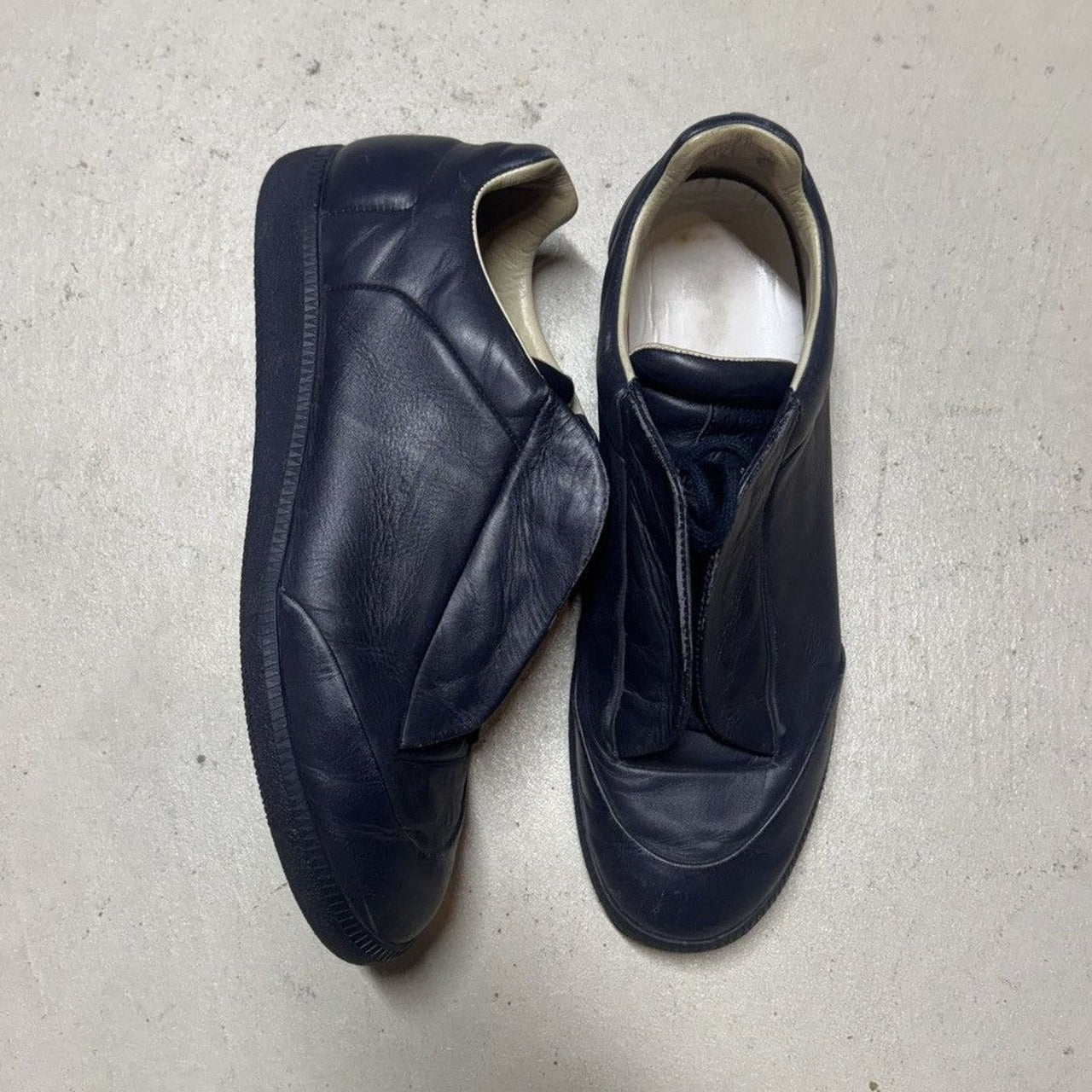 Maison Margiela Future Low Triple Navy Blue