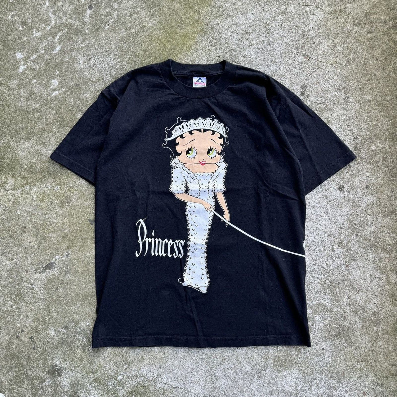 1990s BETTY BOOP PRINCESS DIANA DOG TEE