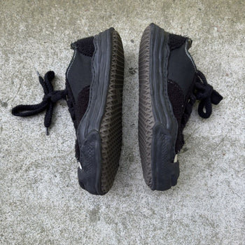 MAISON MIYHARA YASUHIRO OG HANK LOW BLACK WHITE SHOES