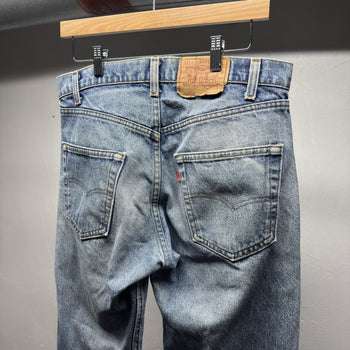 1990s Levi's 505 Faded Distressed Jeans - Made in USA