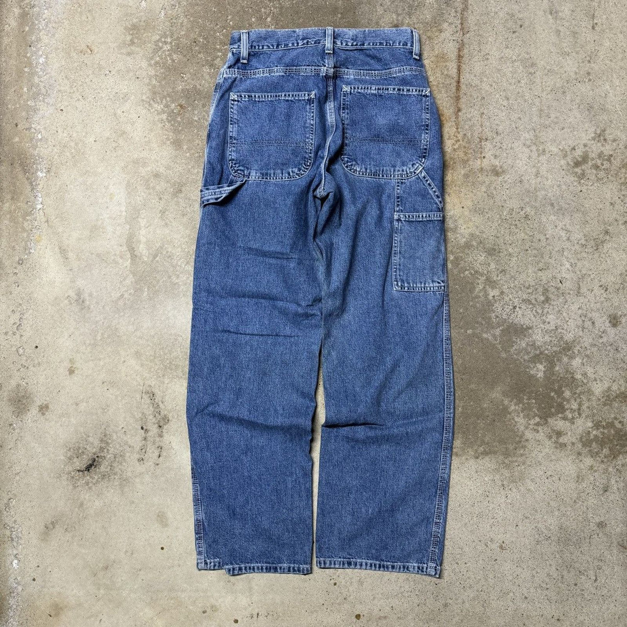 2000S Y2K GAP BAGGY CARPENTER DENIM WORK SKATER JEANS