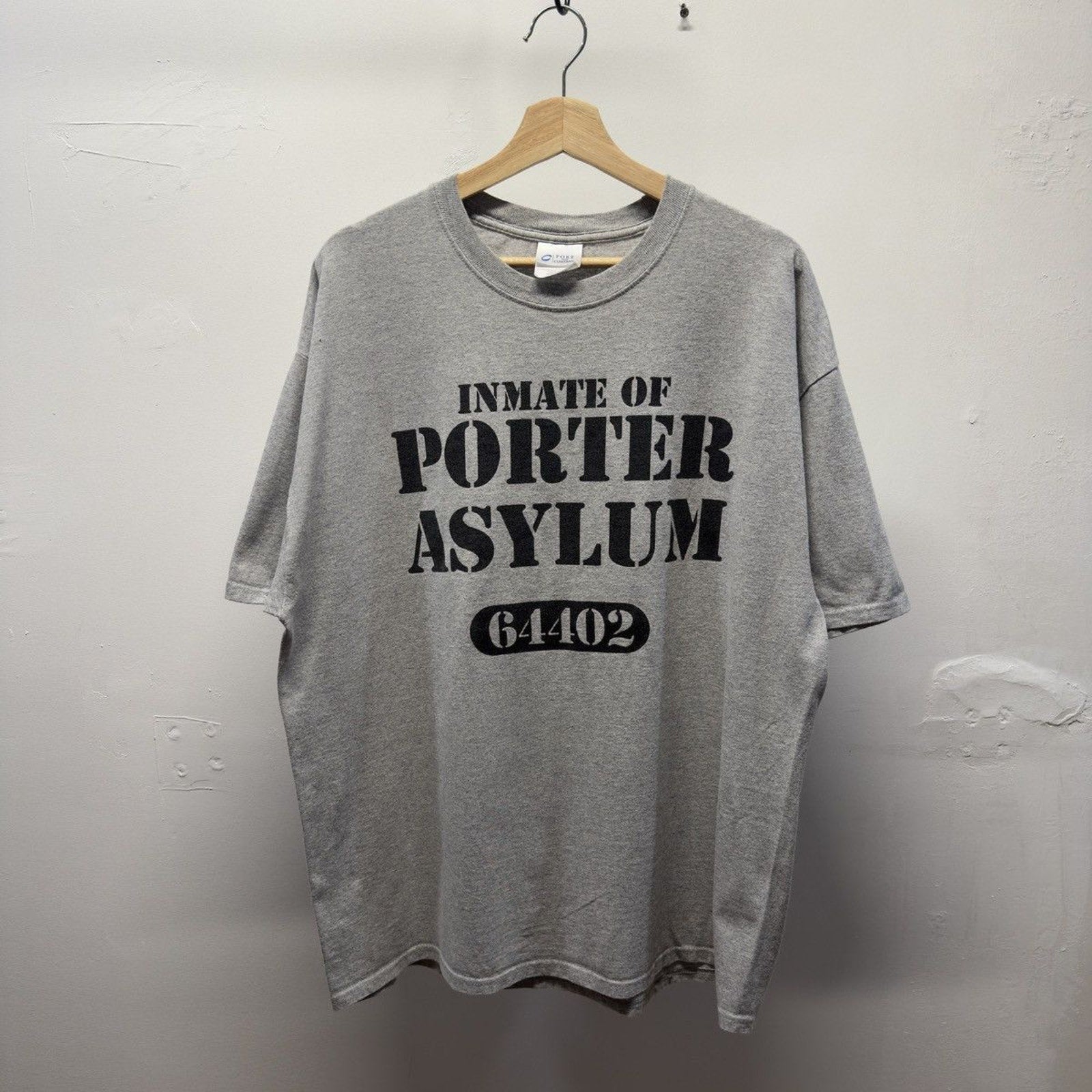 Vintage 2000s Asylum Inmate Tee