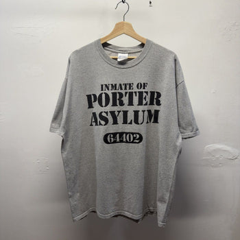 Vintage 2000s Asylum Inmate Tee