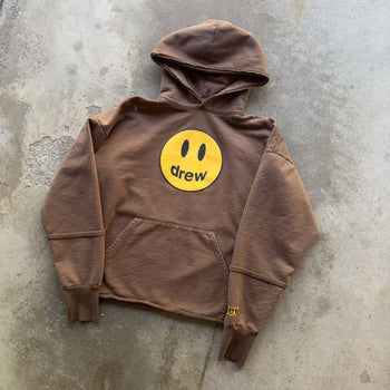 DREW HOUSE DECONSTRUCTED MASCOT HOODIE L