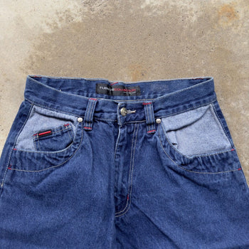 2000S FUBU BAGGY DENIM SKATER JEAN SHORTS JORTS