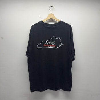 Vintage 2000s Easyriders Faded Skeleton Biker Tee