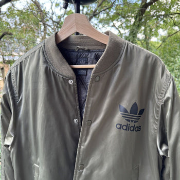 2004 Adidas Soccer Girls Bomber Jacket Thrashed Faded