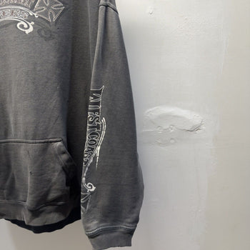Vintage 1990s 2000s West Coast Choppers Faded Distressed Hoodie