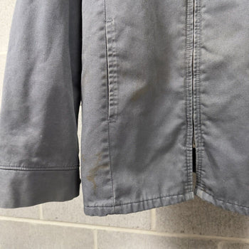 1990s Thrashed Faded Dirty Mechanic Work Jacket