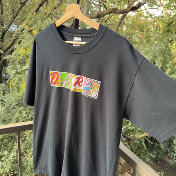 2000s Dare Resist Drugs Acid Tab LSD Tee