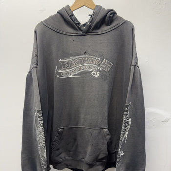 Vintage 1990s 2000s West Coast Choppers Faded Distressed Hoodie