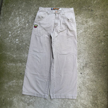 1990s JNCO JEANS PIPES 179 BURNING HOT BAGGY KHAKI PANTS