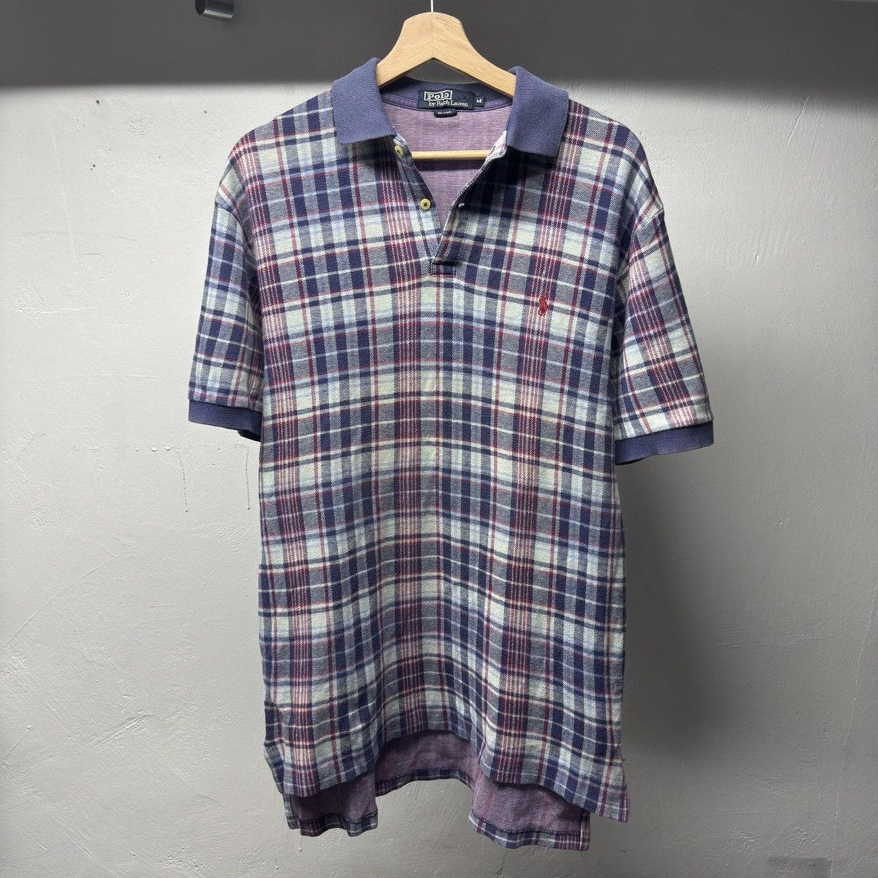 1990s Polo Ralph Lauren Made in USA Plaid Shirt