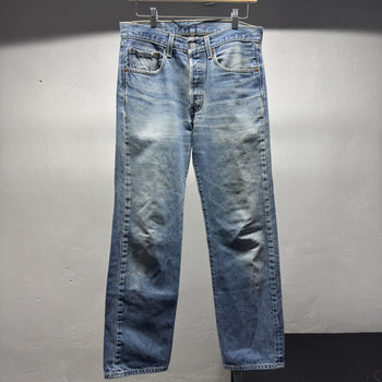 2000s Levi's 501xx Faded Distressed Jeans