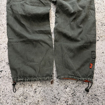 Pantalones cargo holgados tipo paracaídas PJ Mark descoloridos de la década de 2000