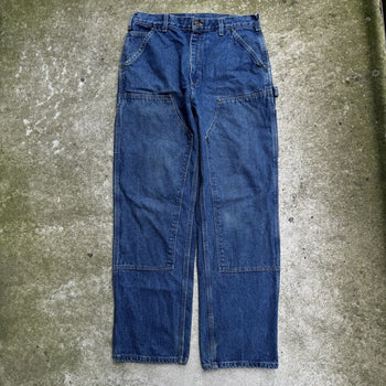 2000S CARHARTT BAGGY DENIM DOUBLE KNEE PANTS JEANS