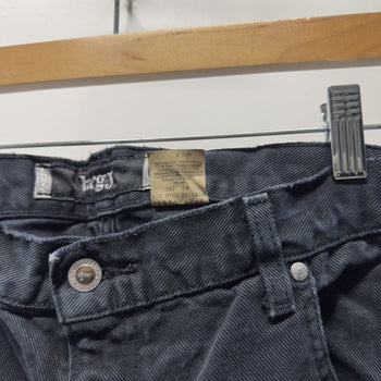 Vintage 1990s Levi's Silvertab Black Baggy Jeans