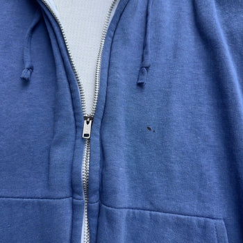 1980s MCGREGOR FADED THERMAL LINED ZIP UP HOODIE