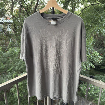 2000s Deftones Affliction Sacto Thrashed Faded Tee