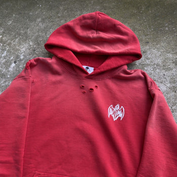 WARREN LOTAS WILD BILL SWEATSHIRT HOODIE RED